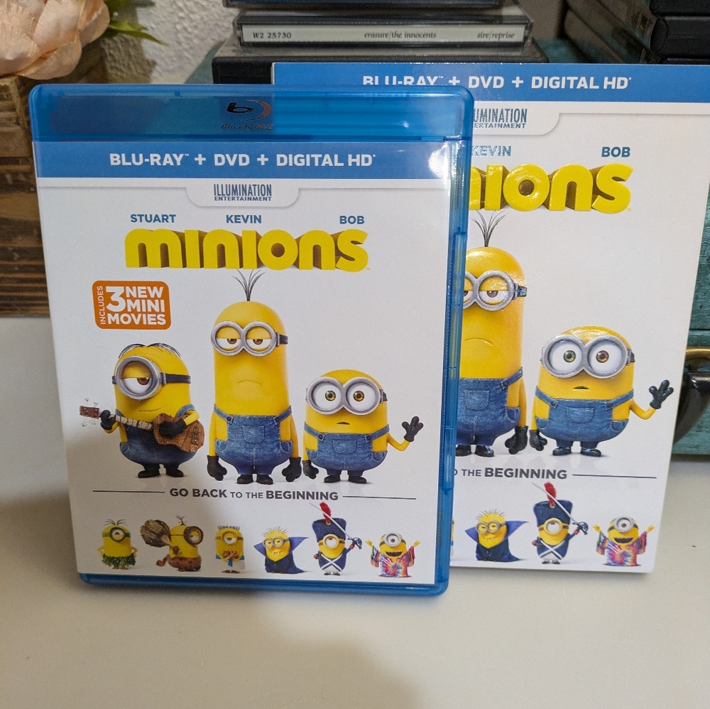 2/$18 "Minions" Blu-ray + DVD